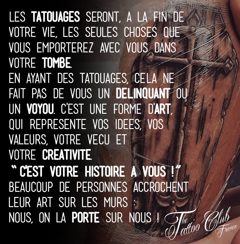 Citations Tatouages Tattoo France